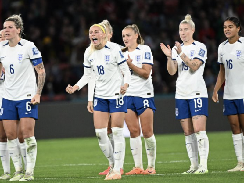 Mundial femenino: Inglaterra venció a Nigeria por penales y avanzó a cuartos de final